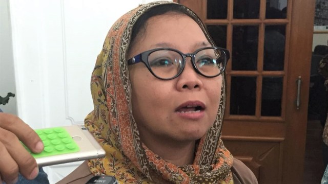 Alissa Wahid di Gedung Bappenas, Jakarta, Senin (3/9). (Foto: Nurul Nur Azizah/kumparan)