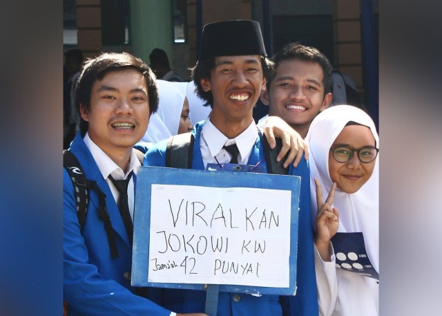 Dimaz Pratama Wijaya, Mahasiswa Universitas Islam Indonesia Yogyakarta yang mirip dengan Joko Widodo (Foto: Instagram/@mahasiswajogja.id)