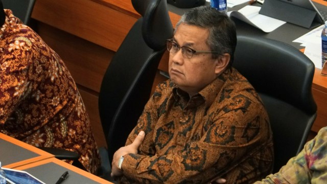 Gubernur Bank Indonesia, Perry Warjiyo di DPR RI, Jakarta, Selasa (04/09/2018). (Foto: Nugroho Sejati/kumparan)