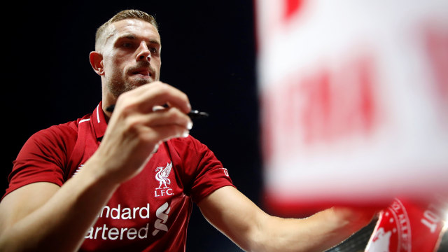 Kapten Liverpool, Jordan Henderson. (Foto: Reuters/Carl Recine)