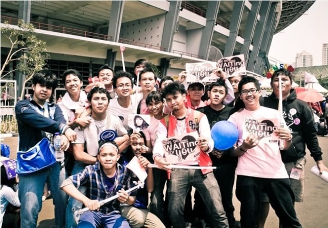 Fans SNSD, SONE, di Indonesia. (Foto: Dok. Puguh Indrasetiawan/Kaskusone)