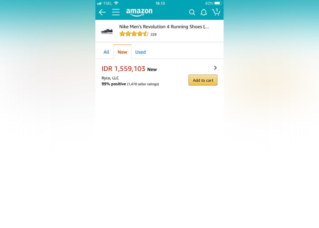 Toko Online Amazon Patok Dolar AS Rp 15.748. (Foto: Dok. Istimewa)