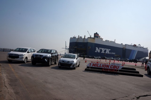 Toyota rayakan capaian 1 juta unit ekspor (Foto: Aditya Pratama Niagara/kumparanOTO)
