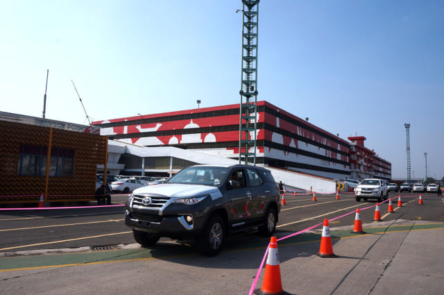 Toyota rayakan capaian 1 juta unit ekspor Foto: Aditya Pratama Niagara/kumparanOTO