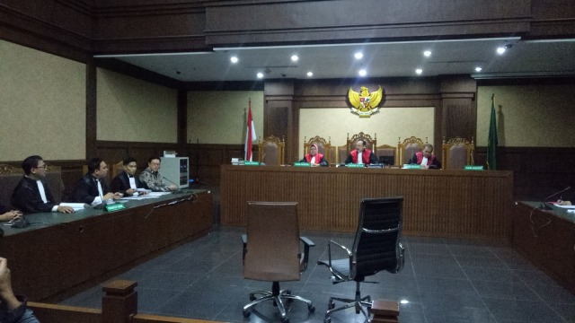 Sidang PK Terpidana Kasus Simolator SIM, Budi Susanto di Pengadilan Tipikor Jakarta (Foto: Adim Mugni/kumparan)