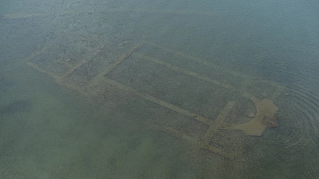 Penemuan gereja kuno di Danau Iznik, Turki. (Foto: Mustafa Şahin/Lake Iznik Excavation Archive)