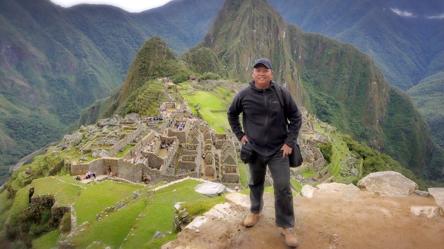 Barry Kusuma di Machu Picchu (Foto: Barry Kusuma)