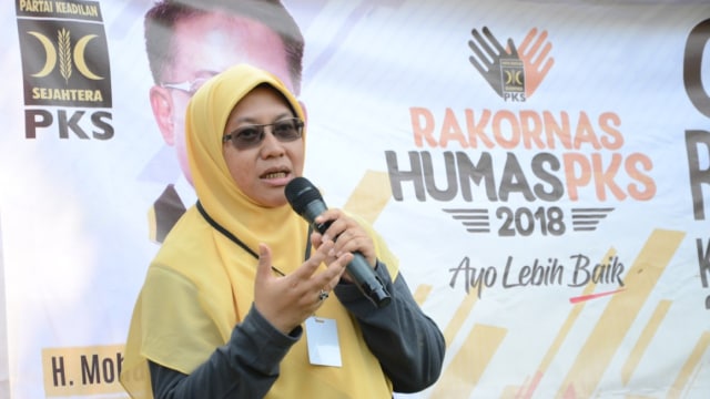 Ketua DPP PKS Bidang Humas Ledia Hanifa. Foto: PKS foto/Donny