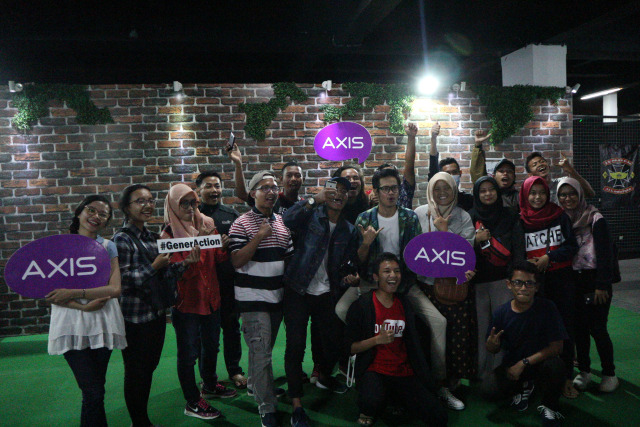 com-Axis Pop Up Station Jember (Foto: Axis)