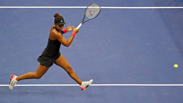 Naomi Osaka di laga semifinal AS Terbuka 2018, vs Madison Keys. (Foto: REUTERS/Mandatory Credit: Geoff Burke-USA TODAY Sports)