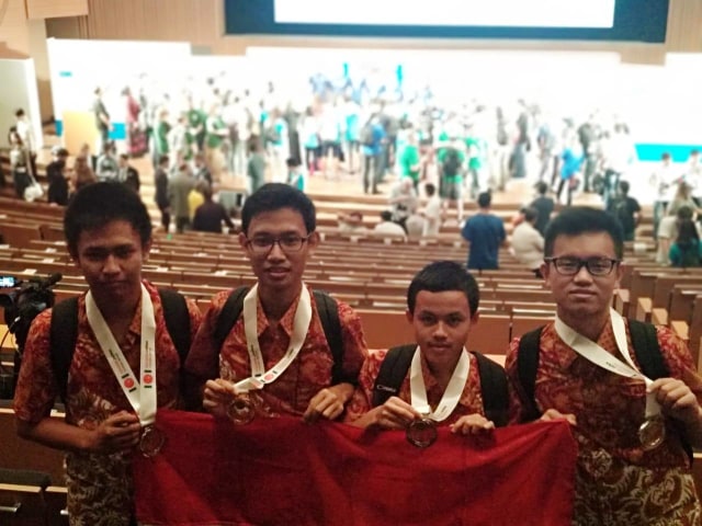Tim Indonesia Raih 4 Medali di Olimpiade Informatika Internasional 2018 (Foto: Dok. Brian Marshal)