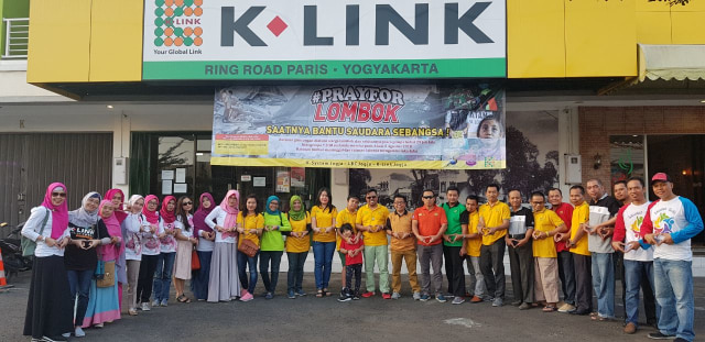 Aksi Donasi K-Link Indonesia untuk Korban Gempa Lombok (6)