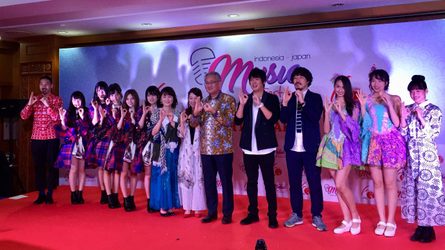 Seluruh pengisi acara JAK- Japan Matsuri (Foto: Maria Gabrielle Putrinda/kumparan)