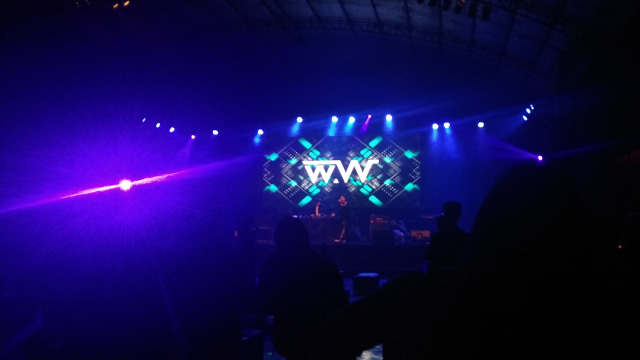 DJ WW di Konser Jay Sean. (Foto: Alexander Vito Edward Kukuh/kumparan)
