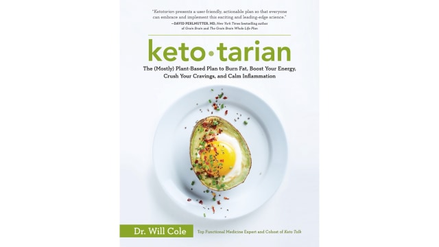 Ketotarian: The (Mostly) Plant-based Plan to Burn Fat, Boost Your Energy, Crush Your Cravings, and Calm Inflammation - Will Cole (Foto: Amazon)