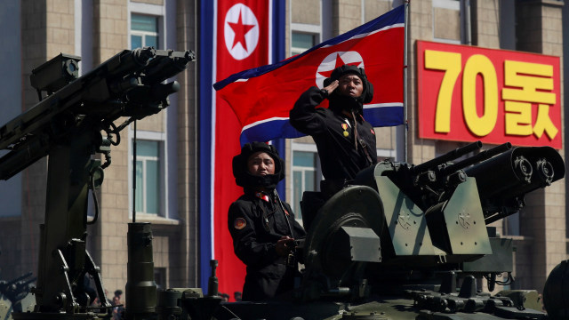 Tanpa menampilkan nuklir, Korea Utara rayakan HUT ke-70  (Foto: Reuters/Danish Siddiqui)
