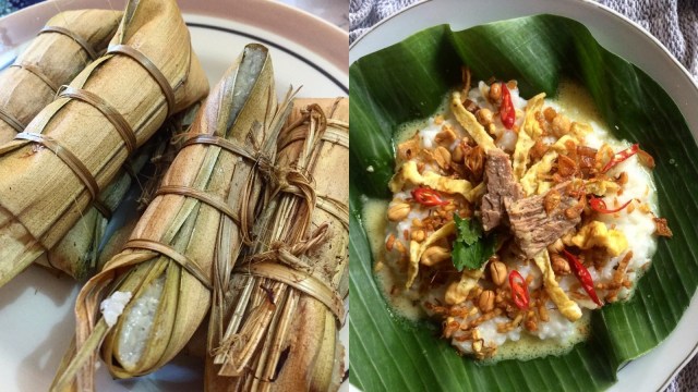 Makanan tradisional Jawa. (Foto: Instagram/@eatwithliana dan @myyellowprincess)