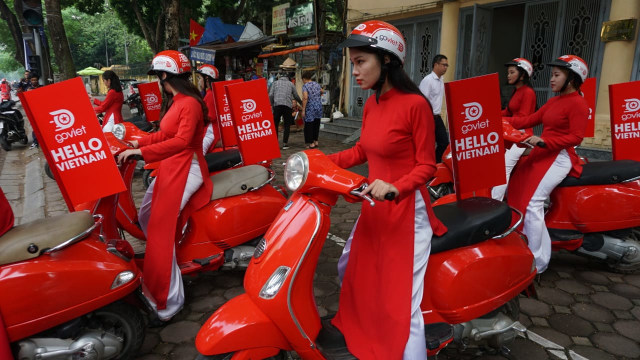 Go-Viet di Hanoi, Vietnam, Rabu (12/09/2018). (Foto: Aditia Noviansyah/kumparan)