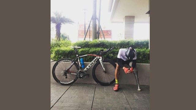 Atlet paracycling, Muhammad Fadli Immamudin. (Foto: Instagram @mfadly43)