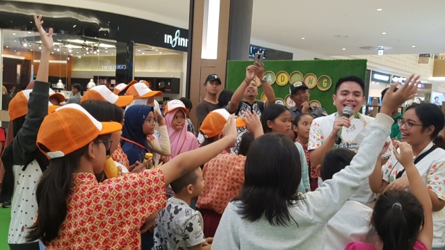 Antusiasme anak-anak menghadiri Kampung Warna Kolaborasi JAPFA (Foto: Imesh)