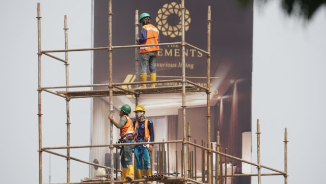 Pekerja infrastruktur di Jakarta, Rabu (12/9/2018). Foto: Helmi Afandi Abdullah/kumparan