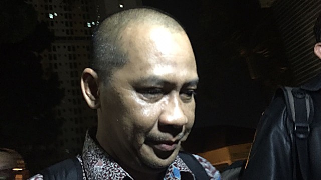 Eks Sekda Depok, Harry Prihanto di Polresta Depok. (Foto: Lutfan Darmawan/kumparan)