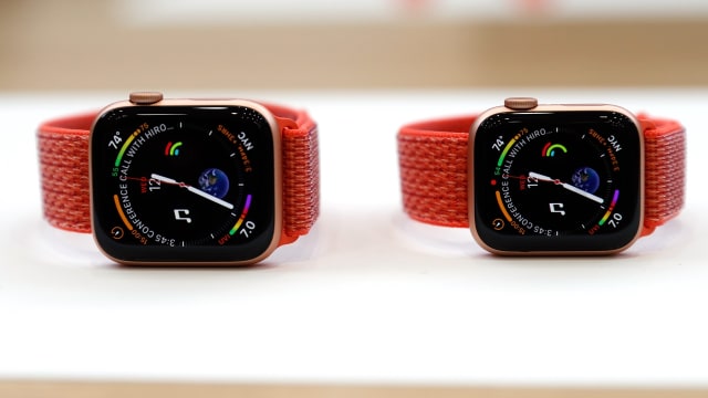 Apple Watch Series 4. (Foto: Stephen Lam/Reuters)