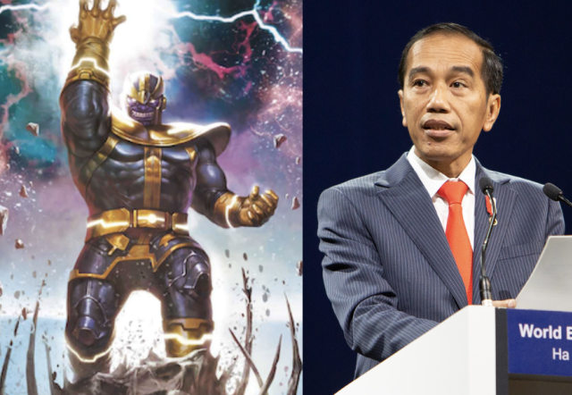 Siapa Yang Dimaksud Thanos Dalam Pidato Jokowi Di Wef On Asean Kumparan Com