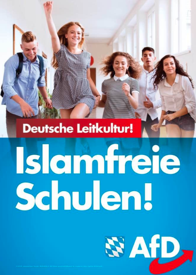 Poster Sekolah Tanpa Islam (Foto: Istimewa)