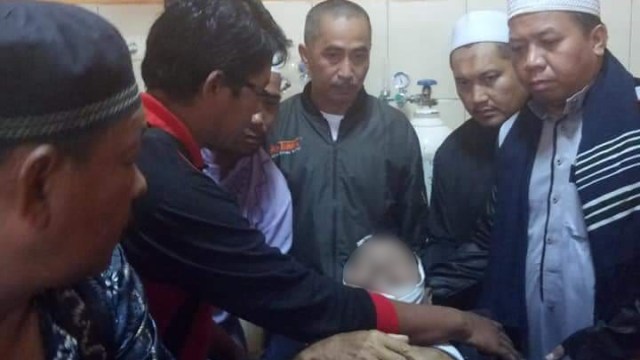 Imam Sholat Jumat di Masjid Jami Sampit, Kabupaten Kotawaringin Timur, Kalimantan Tengah, meninggal dunia dalam keadaan sujud. (Foto: Dok. Supriadi)