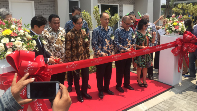 Opening Ceremony Marketing Gallery Savasa Smart Home. (Foto: Abdul Latif/kumparan)