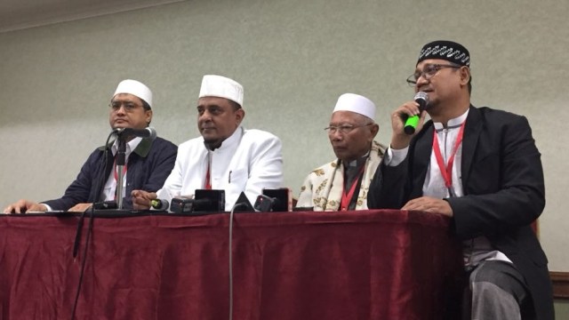 Konferensi Pers Ijtima Ulama Jilid II di Grand Cempaka Hotel, Jakarta Pusat (Foto: Raga Imam/kumparan)