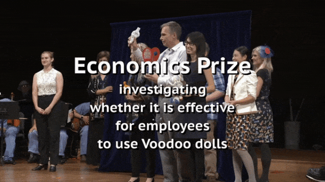 Penganugerahan Ig Nobel Prize 2018 (Foto: ImprobableResearch/YouTube)
