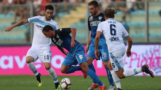 Laga Empoli vs Lazio, Serie A 2018/19. (Foto: Gabriele Maltinti/Getty Images)