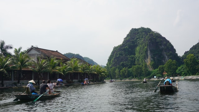 Menikmati Kota Nihn Bihn di Vietnam. (Foto: Yudhistira Amran Saleh/kumparan)