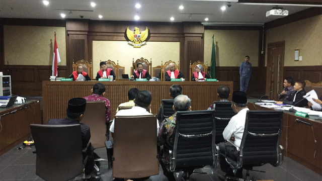 Sidang Zumi Zola di Pengadilan Tipikor Jakarta, Senin (17/9/2018). (Foto: Raga Imam/kumparan)