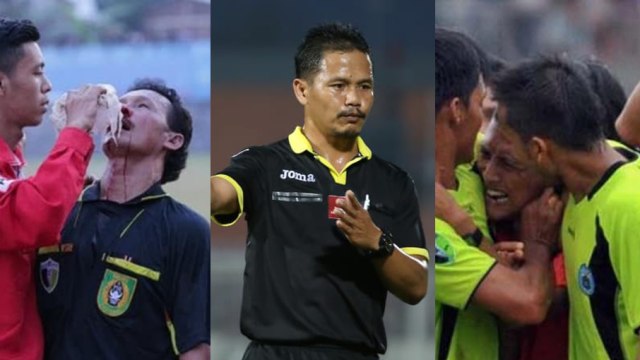 5 Catatan Kekerasan Paling Parah yang Diterima Wasit di Liga Indonesia