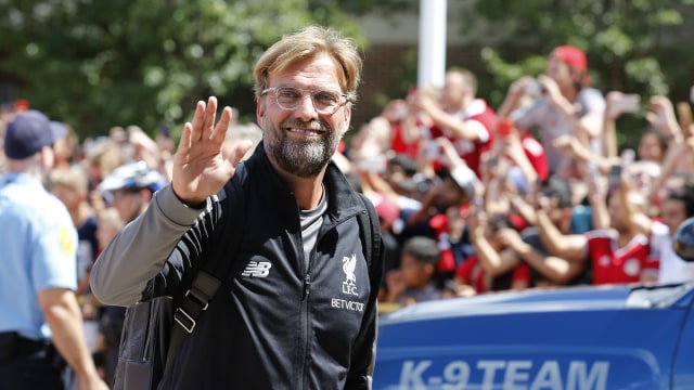 Pelatih Liverpool, Juergen Klopp. (Foto: JEFF KOWALSKY / AFP)