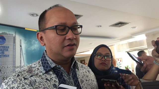 Ketua Kadin Rosan Roeslani di Kementerian Koordinator Bidang Kemaritiman, Jakarta (18/9/2018) (Foto: Ema Fitriyani/kumparan)