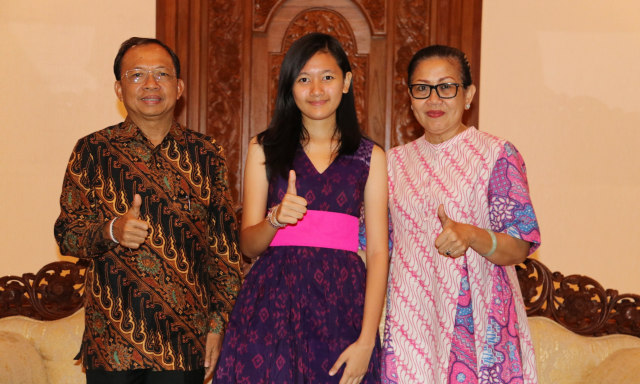Gubernur Bali Dukung Meiska di Ajang The Voice Kids Indonesia 