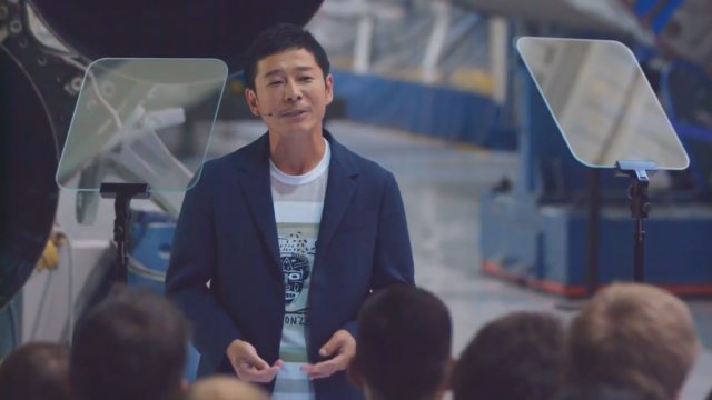 Yusaku Maezawa. (Foto: SpaceX via Youtube)