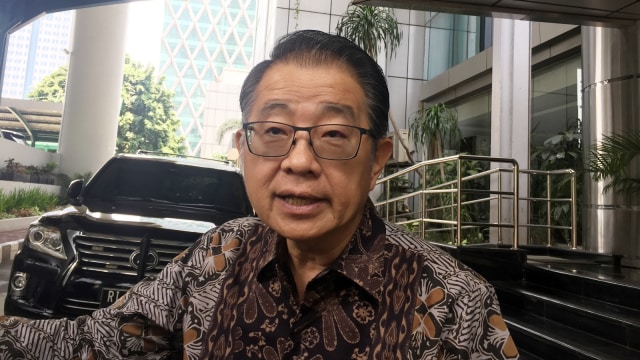 Ketua Harian Aprobi, Paulus Tjakrawan di Kementerian Koordinator Bidang Kemaritiman, Jakarta, Selasa (18/9/2018). (Foto: Ema Fitriyani/kumparan)