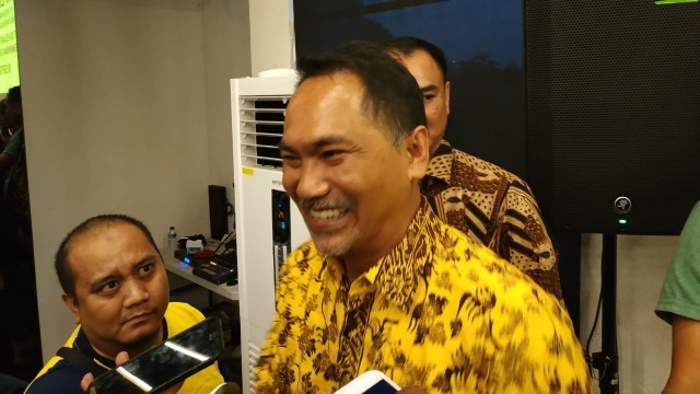 Rizal Mallarangeng PLT Ketua DPD Golkar DKI Jakarta (Foto: Maulana Ramadhan/kumparan)