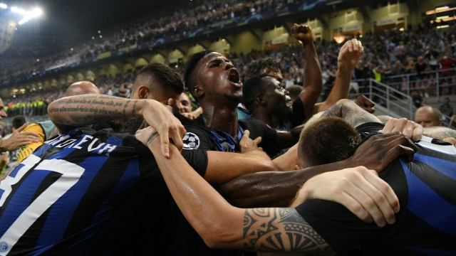 Inter Milan sukses kandaskan Spurs (Foto: REUTERS/Alberto Lingria)