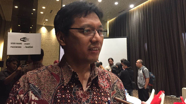 Komisioner Komnas HAM, Munafrizal Manan, di acara diskusi dan peluncuran buku indeks negara hukum Indonesia 2017 di Hotel Akmani, Menteng, Jakarta Pusat. Foto: Lutfan/kumparan