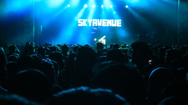 Panggung Sky Avenue 2018 Foto: (Istimewa)