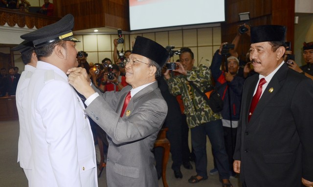  Gubernur Bali Minta Bupati Gianyar Lebih Progresif 