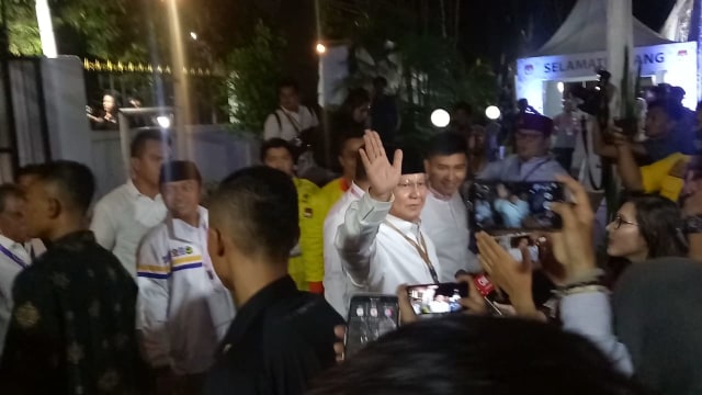 Prabowo di KPU, Jumat (21/9/2018). (Foto: Adim Mugni/kumparan)