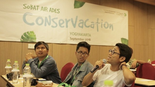 Sobat Air ADES workshop menulis bersama kumparan. (Foto: Artiyono Sabar/kumparan)