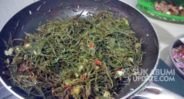 Mencicipi Tumis Rumput Laut Menu Rahasia Dari Selatan Kabupaten